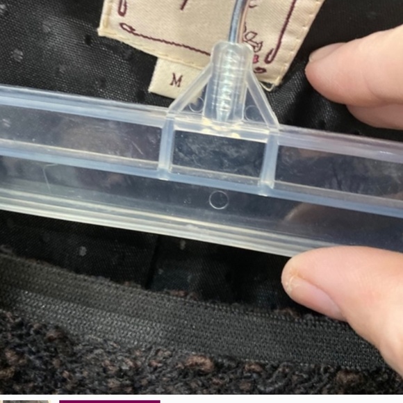 NANETTE LEPORE LADIES BLACK KNIT 2 PIECE SUIT - Picture 2 of 2